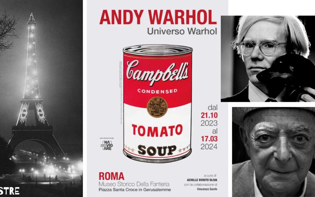 MOSTRE FEBBRAIO ’24 ROMA | MILANO – BRASSAI & WARHOL