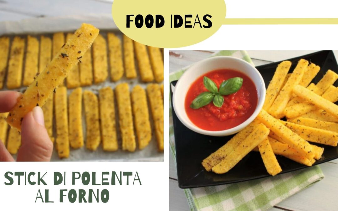 STICK DI POLENTA AL FORNO CROCCANTI